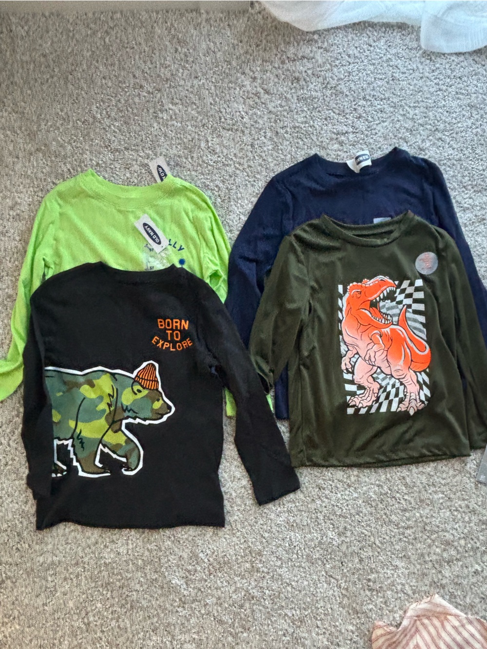 4 Boys 5T brand new Long Sleeve shirts